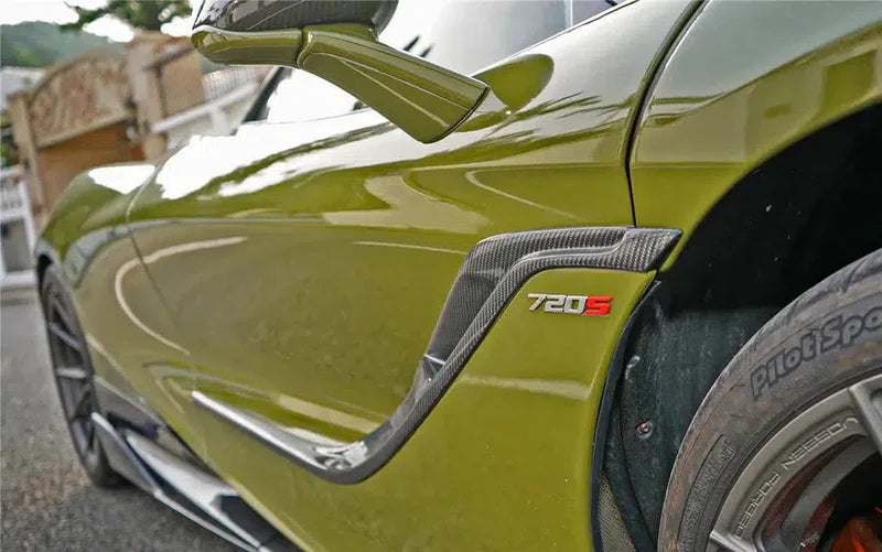 McLaren 720S / 750S / 765LT - Carbon Fiber Door Insert Trim