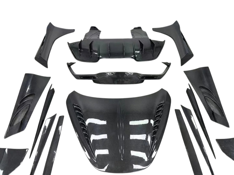 McLaren 720S - T Style Dry Carbon Fiber Full Body Kit