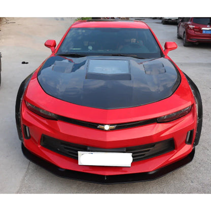 Chevrolet Camaro (2017–2019) - Carbon Fiber Engine Bonnet with Transparent Window