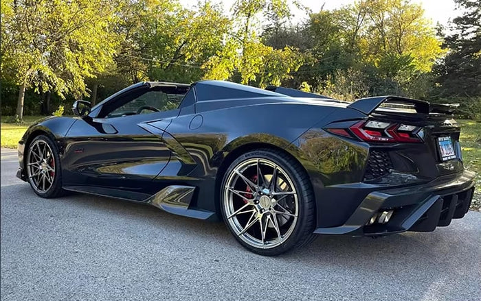 Corvette C8 – Carbon Fiber GT Style Side Skirts