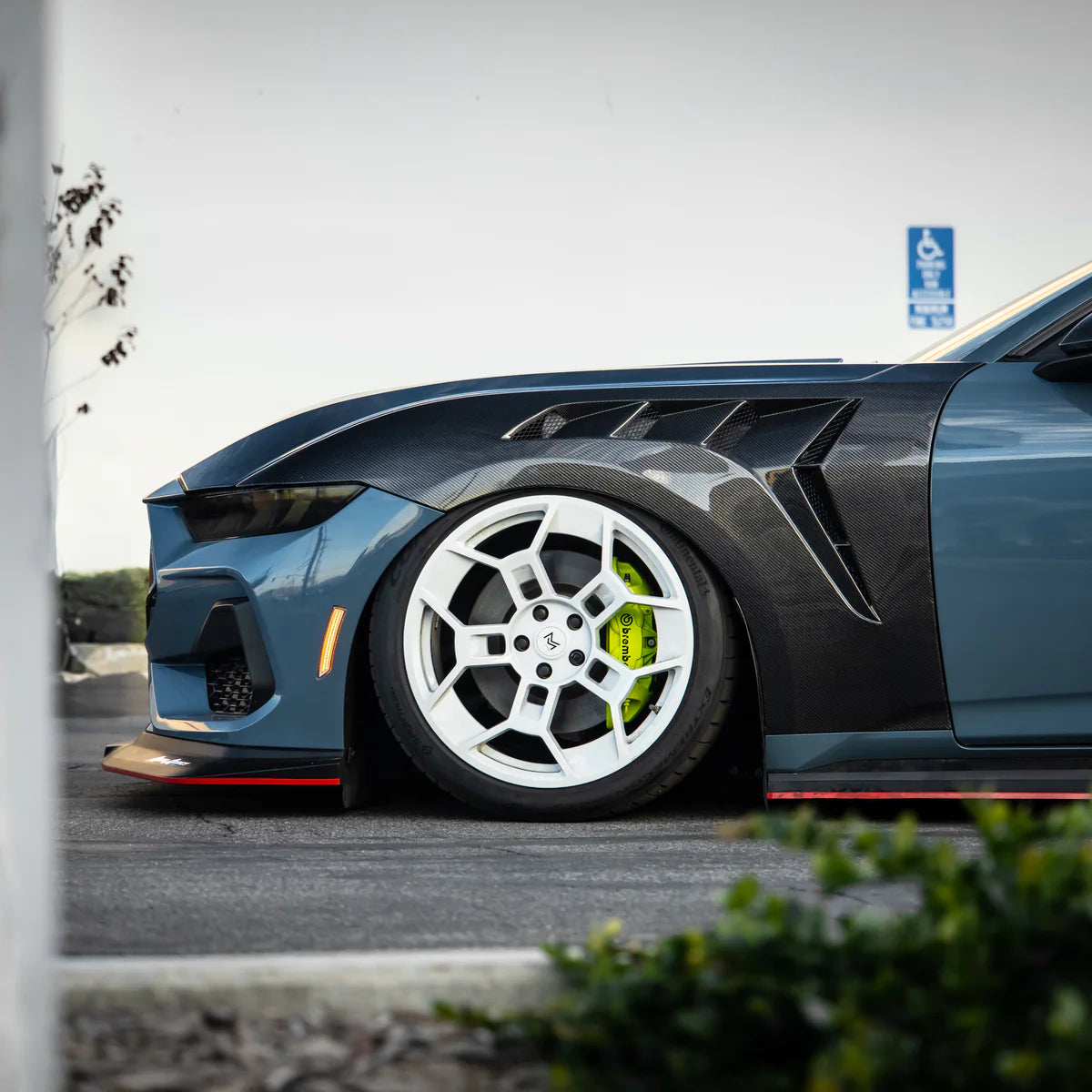 Ford Mustang S650 GTD – Carbon Fiber Vented Fenders