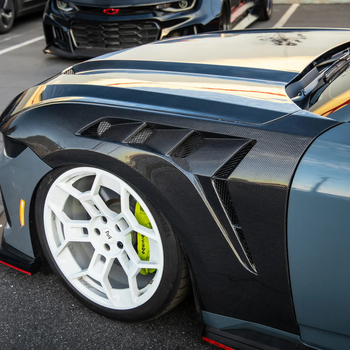 Ford Mustang S650 GTD – Carbon Fiber Vented Fenders