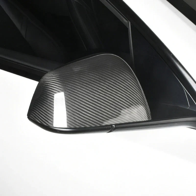 Tesla Model Y 2017-2020 - Carbon Fiber Mirror Covers