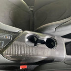 Toyota A90 Supra – Carbon Fiber Armrest Console Cup Holder Cover