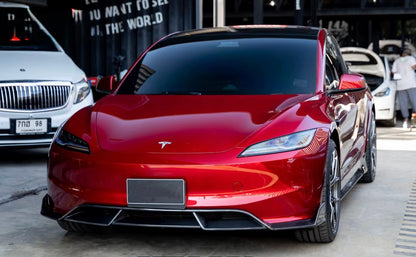 Tesla Model 3 Highland – C Style Carbon Fiber Front Lip