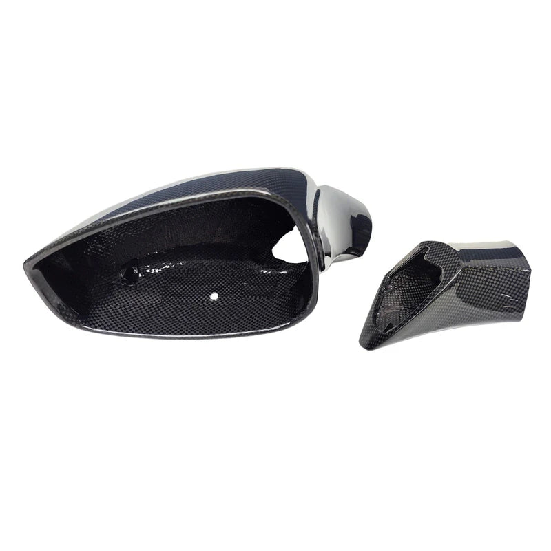 Ferrari 458 - Prepreg Carbon Fiber Mirror Housing Cap Covers Set