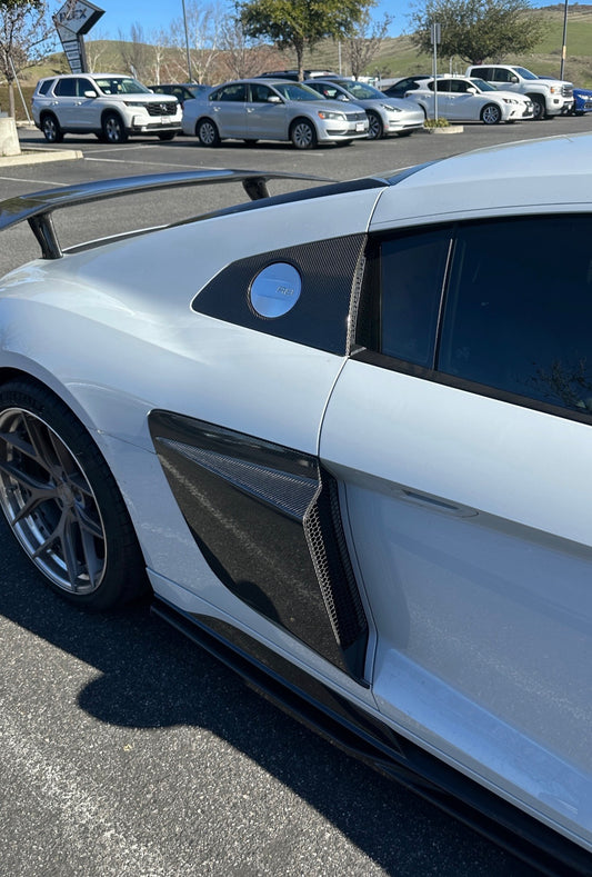 Audi R8 Gen 2 Carbon Fiber Side Blades Vent