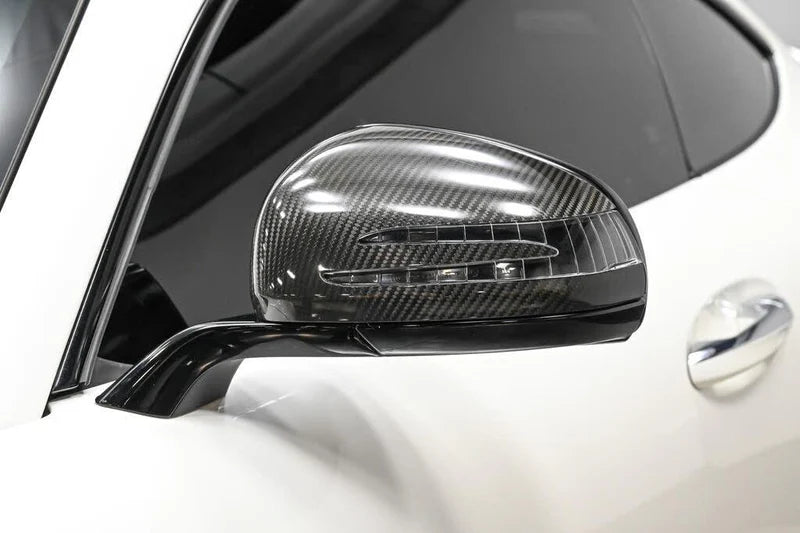 Mercedes AMG GT / GTS / GTC / GTR (2015–2021) – Carbon Fiber Mirror Caps