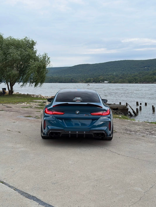 BMW M8 & 8 Series - PSM Style Carbon Fiber Trunk Spoiler