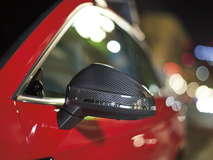 Audi Q8 / RS Q8 - Prepreg Carbon Fiber OEM Style Mirror Caps