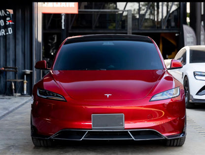 Tesla Model 3 Highland – C Style Carbon Fiber Front Lip