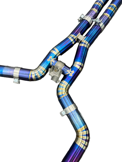 Mercedes-Benz C63 / C63S AMG C205 / W205 – Titanium Full Catback Valved Exhaust System