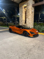 McLaren 720S / 750S - AP Style Carbon Fiber Side Skirt Extensions
