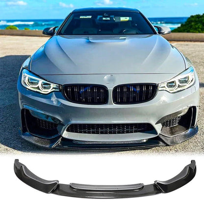 BMW F80 M3 & F82/F83 M4 - CS Style Carbon Fiber Front Lip
