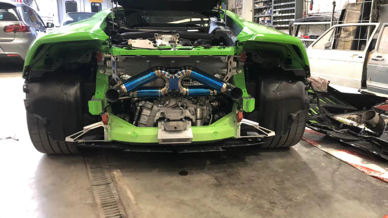Lamborghini Huracán EVO/STO - Titanium X-Pipe Exhaust