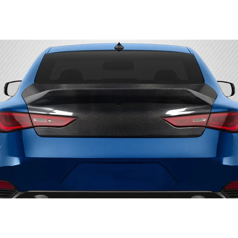 Infiniti Q60 - Duckbill Carbon Fiber Rear Trunk