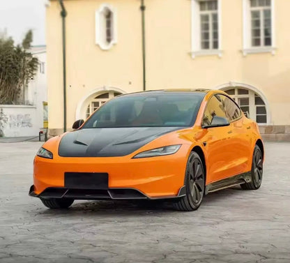 Tesla Model 3 Highland – C Style Carbon Fiber Front Lip