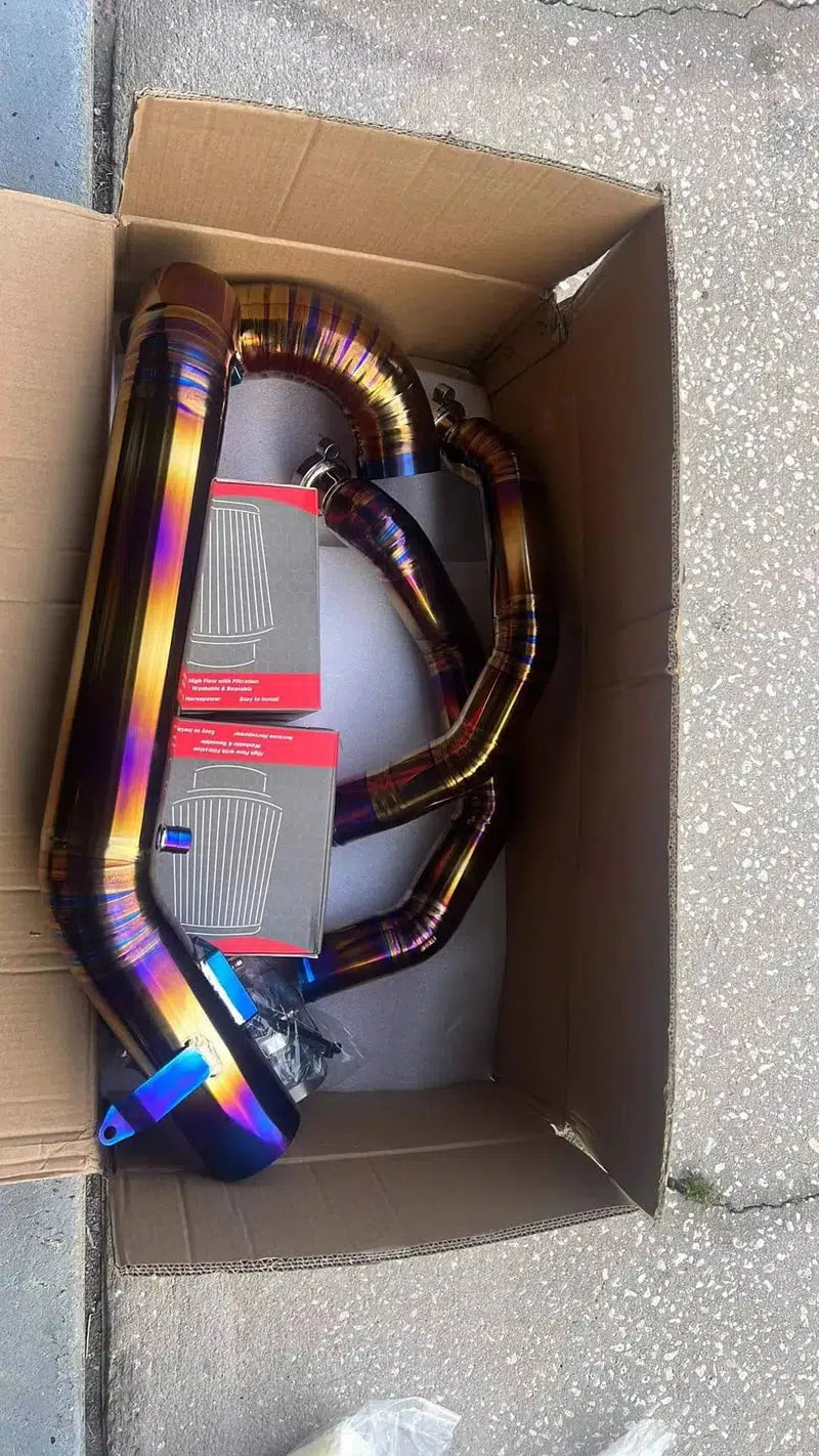 BMW S55 F87 M2 / F80 M3 / F82/F83 M4 Titanium Intakes