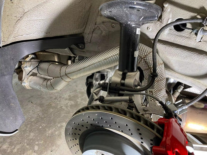 Porsche 718 GT4 / GTS / Spyder - Performance Race Down Pipes with Heatshield