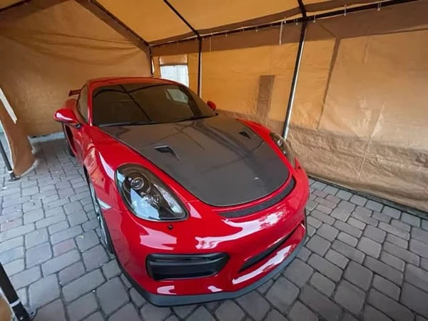 Porsche 718 Boxster / Cayman / GT4 / GT4RS – Carbon Fiber Hood