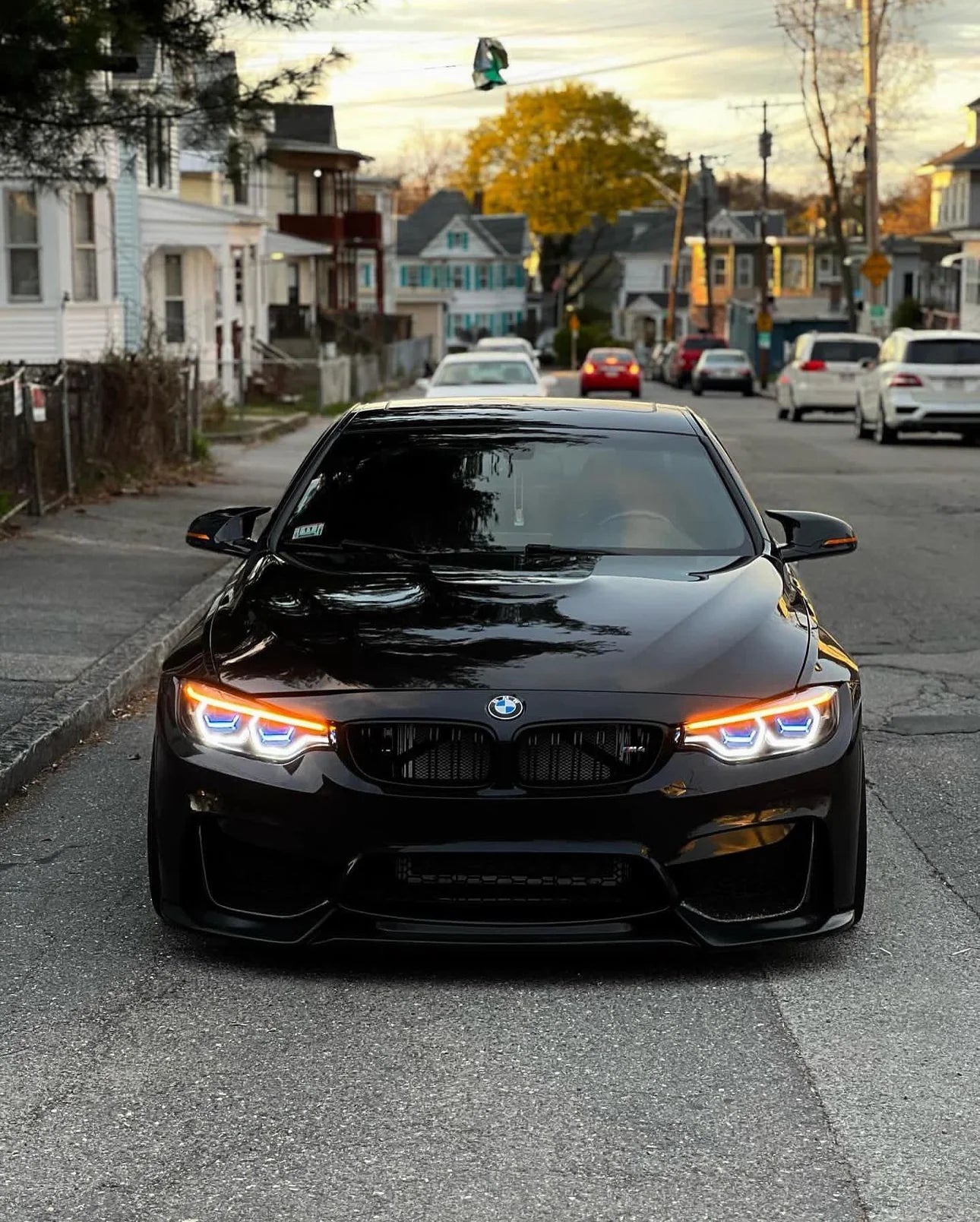 BMW F80 M3 / F82 F83 M4 / F30 F32 F33 F36 4 Series – Ikon Style LED Headlights