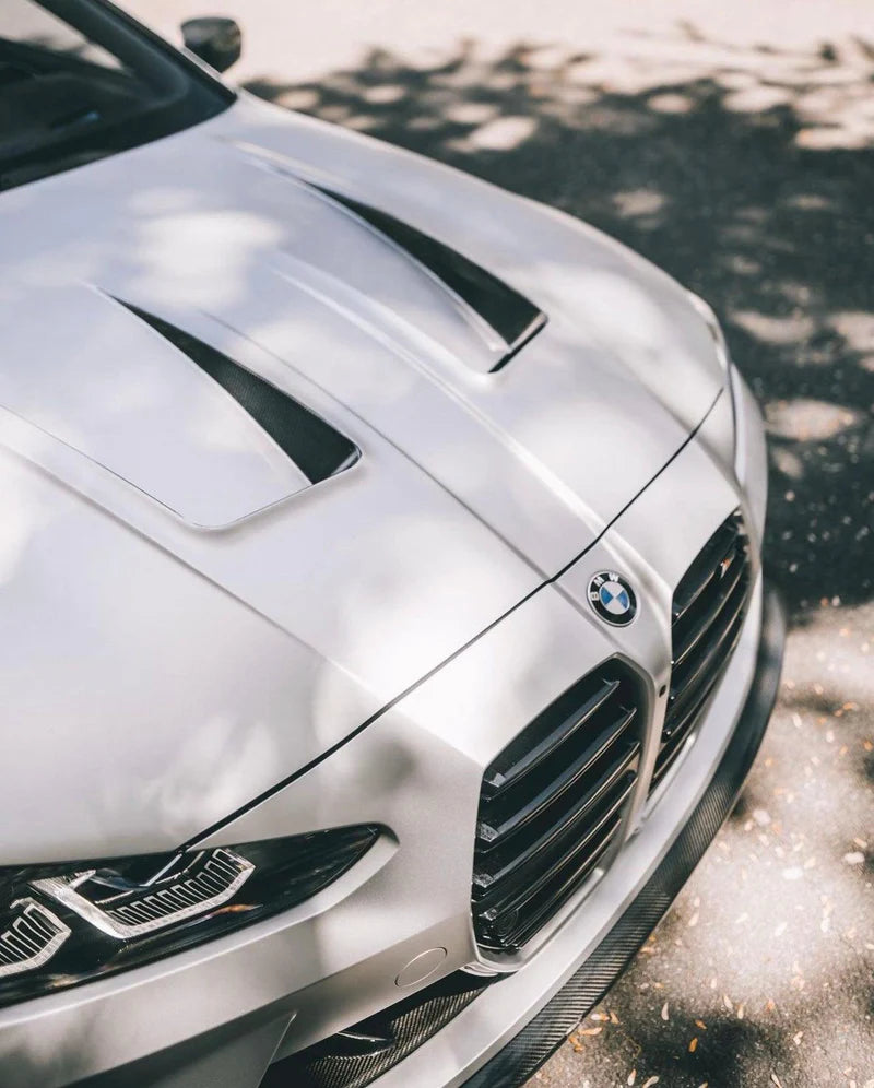 BMW G80 M3 & G82/G83 M4 – Dry Carbon Fiber Alpha Style Hood