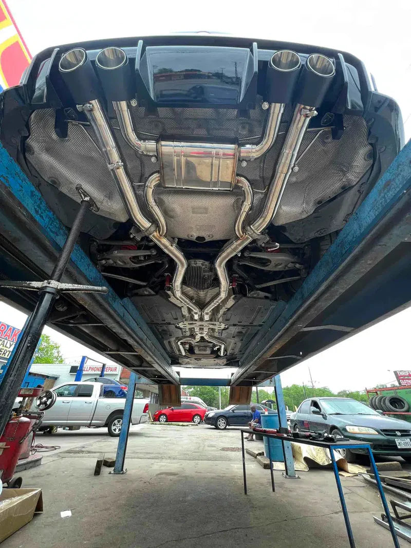 BMW G80 M3 / G82 G83 M4 – Stainless Steel Valved Exhaust System with Single Midpipe