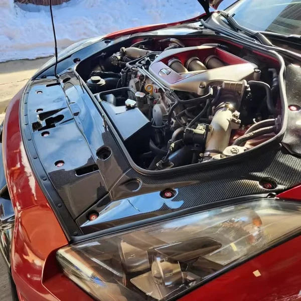Nissan GT-R R35 - Carbon Fiber Engine Cover Set