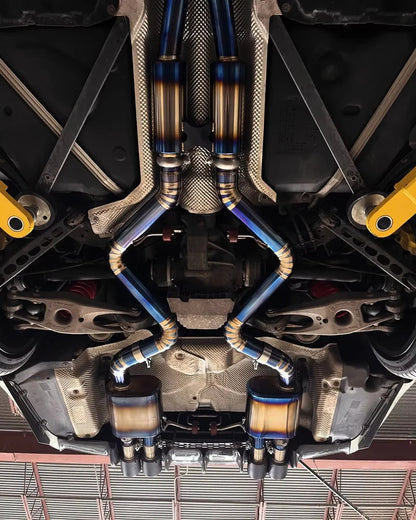 BMW M3 E92 – S65 Valved Titanium Catless Exhaust System