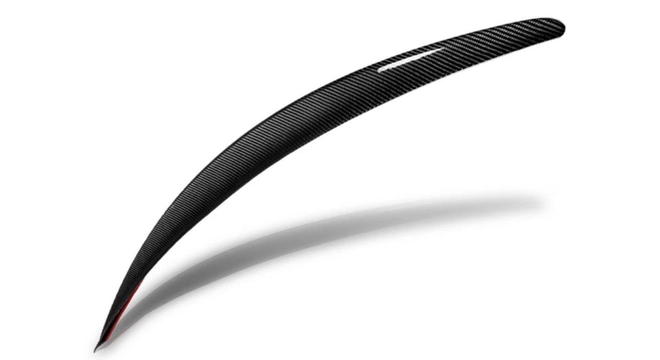 Mercedes-Benz W222 S-Class - P Style Carbon Fiber Rear Spoiler