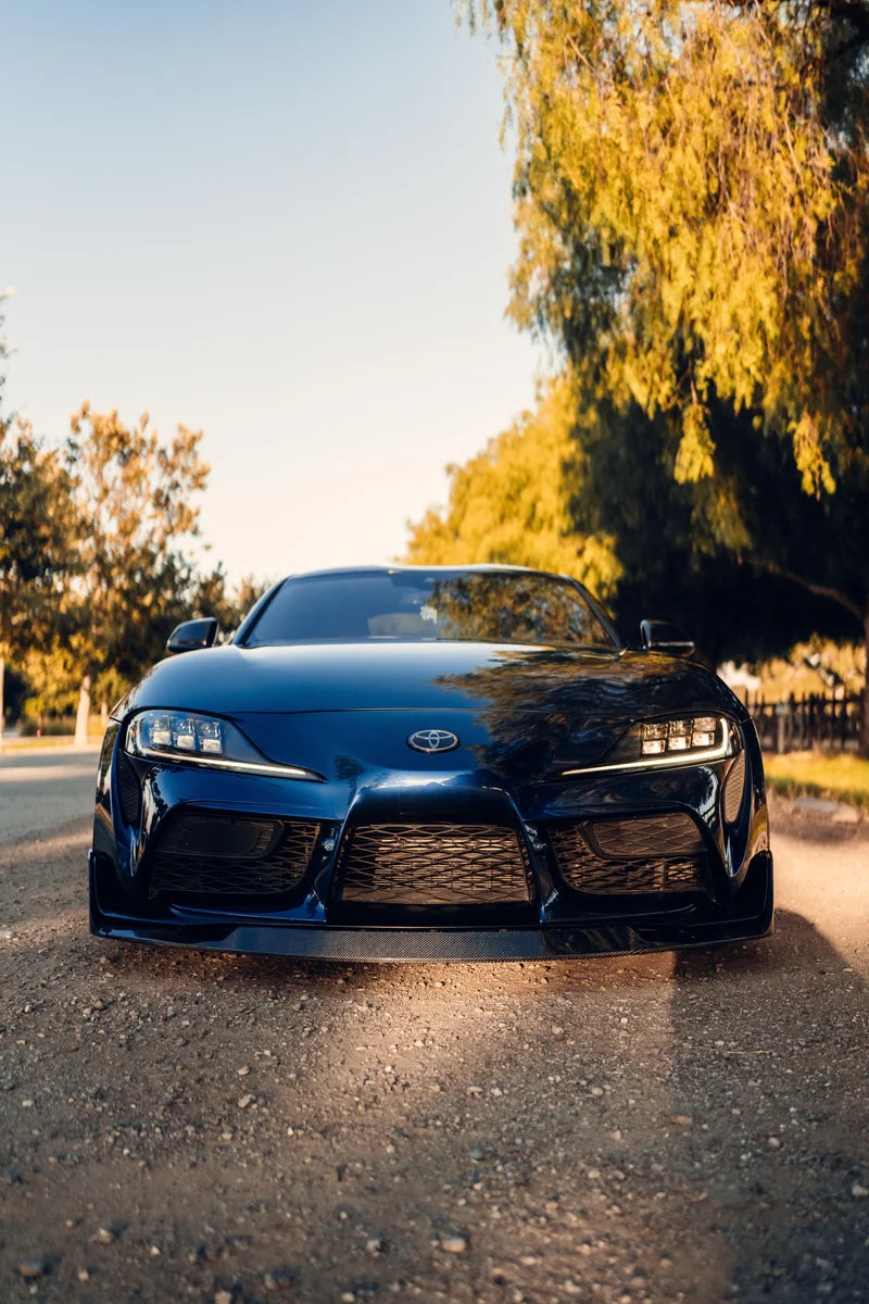 Toyota A90 GR Supra - AG Style Carbon Fiber Front Lip