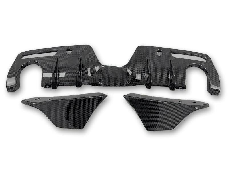 Toyota A90 GR Supra - AG Style Carbon Fiber Rear Diffuser