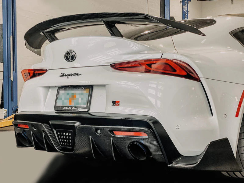 Toyota A90 GR Supra - AG Style Carbon Fiber Rear Diffuser
