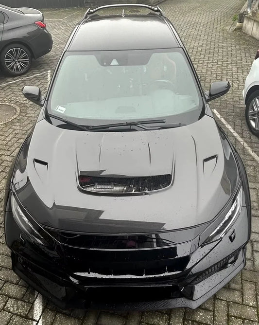 Honda Civic FK8 Si / Type R - VS Style Carbon Fiber Engine Hood