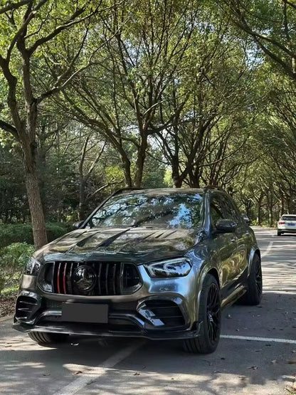Mercedes-Benz W167 & C167 GLE350/GLE450/GLE580/GLE53/GLE63 AMG (2020+) – Carbon Fiber Front Grille