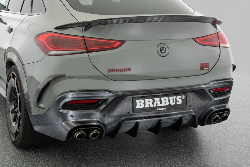 Mercedes-Benz C167 GLE Coupe (2020–2025) – BRS Style Carbon Fiber Rear Fascia Inserts