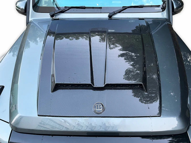 Mercedes-Benz G-Class W464 (2022-2024) - BRB G900 Style Carbon Fiber Engine Hood