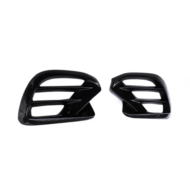 Mercedes-Benz C167 GLE Coupe (2020–2025) – BRS Style Carbon Fiber Fog Lamp Grilles