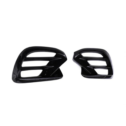 Mercedes-Benz W167 & C167 GLE450/GLE53/GLE63 AMG (2020–2025) – BRS Style Carbon Fiber Fog Lamp Grilles