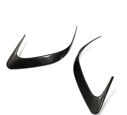 Mercedes-Benz C167 GLE Coupe (2020–2025) – BRS Style Carbon Fiber Rear Fascia Inserts