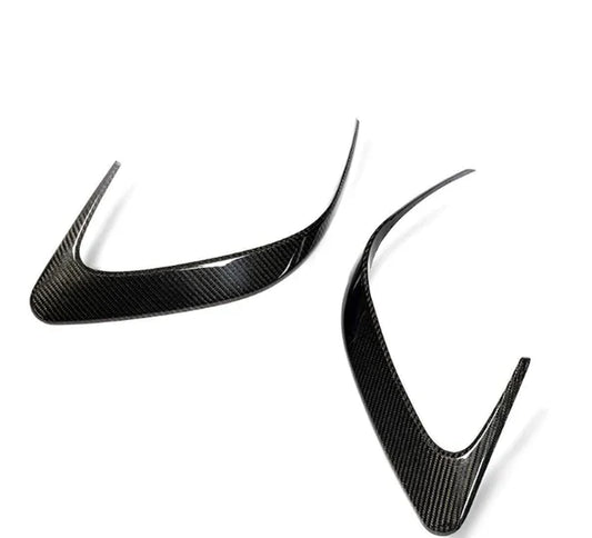 Mercedes-Benz C167 GLE Coupe (2020–2025) – BRS Style Carbon Fiber Rear Fascia Inserts