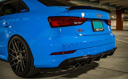 Audi Carbon Fiber Diffuser 2017-2018 S3