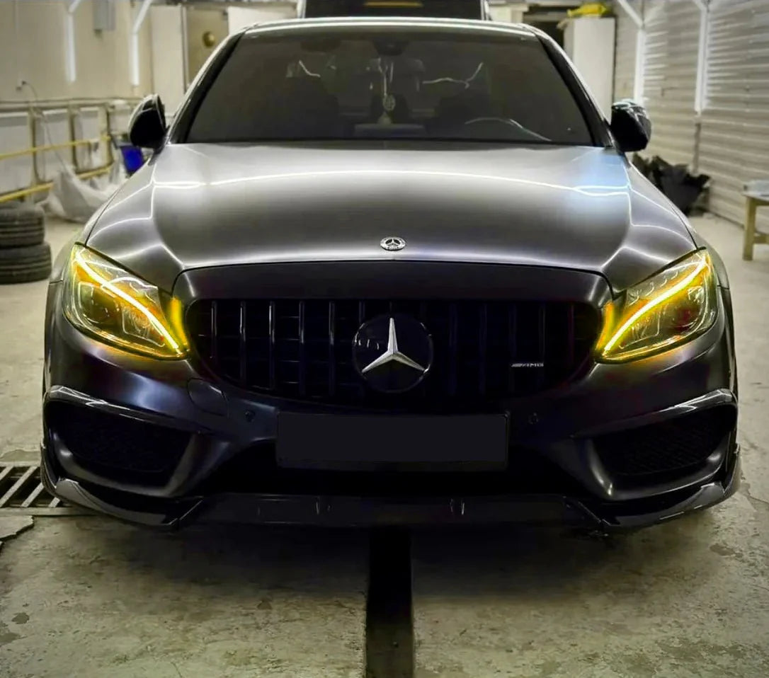 Mercedes-Benz C205 2016–2019 – Yellow Headlight LED Board