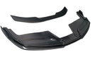 Ferrari 488 GTB 2015-2018 - V Style Carbon Fiber Front Bumper Splitter Lip