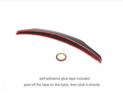 Mercedes W222 - Rear Carbon Fiber Trunk Spoiler Wing