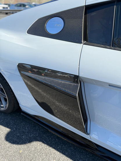 Audi R8 Gen 2 Carbon Fiber Side Blades Vent