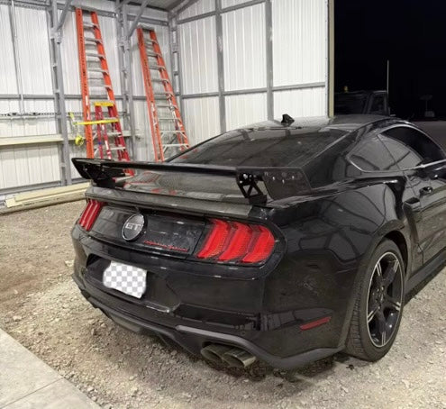Ford Mustang 2015–2020 – GT500 Style Carbon Fiber Rear Wing Spoiler