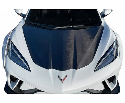 Chevrolet Corvette C8 – OEM Style Carbon Fiber Hood