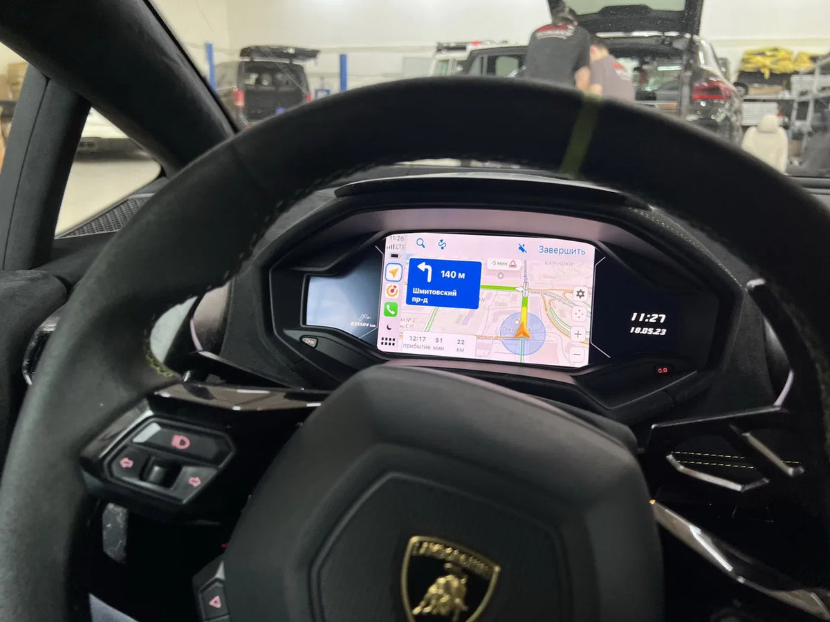 Lamborghini Huracán – Apple CarPlay Module Plug & Play Upgrade Kit