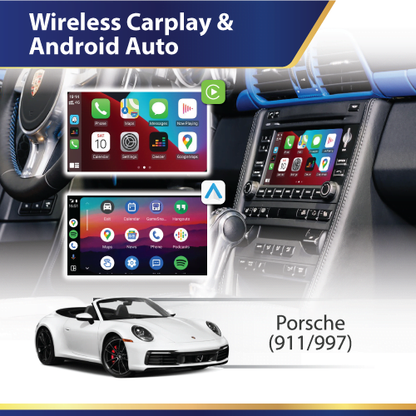 Porsche 911 997 - Wireless Apple CarPlay & Android Auto Interface